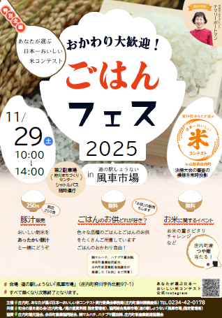 ごはんフェスチラシ
