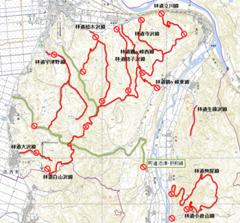 林道通行止め