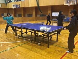 コメっちわくわくクラブ中学生クラブコース(卓球コース)