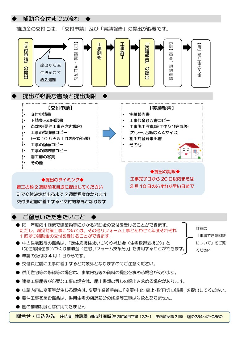 リフォーム補助チラシ４