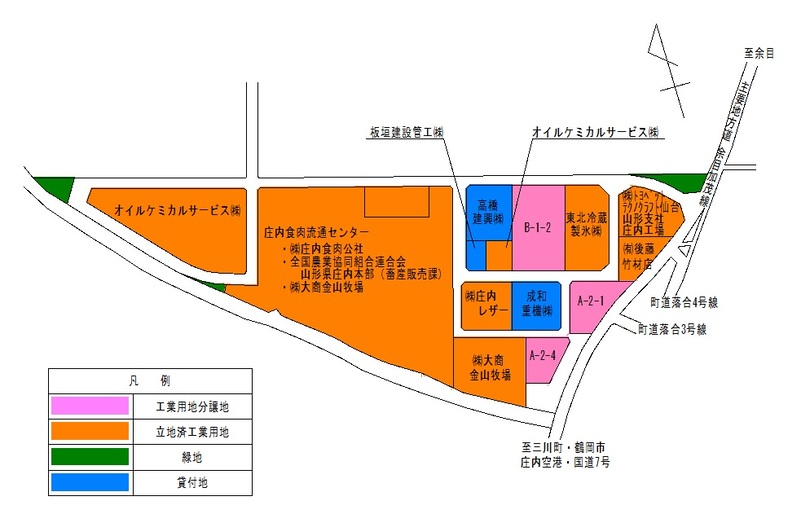 臨空工業団地あまるめ地図